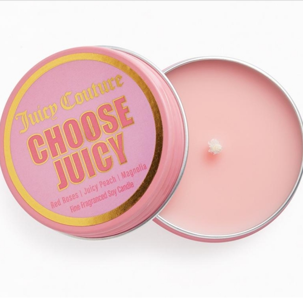 JUICY COUTURE CHOOSE JUICY CANDLE.